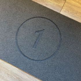 Personalised House Number Doormat
