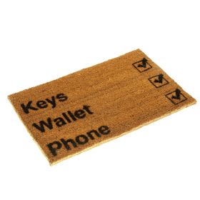 Keys, Wallet, Phone Doormat - Biodegradable and Eco Friendly