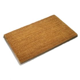 Modern Edge Plain Coir Doormat 