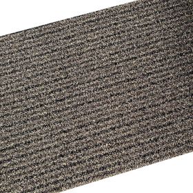 Outdoor Synthetic Scraper Doormat Brown
