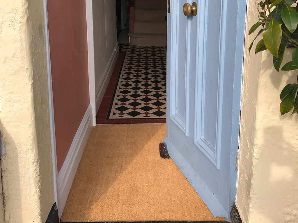 Indoor Super Absorbs Doormat PVC Backing Non Slip Door Mat for Small Front  Door Inside Floor