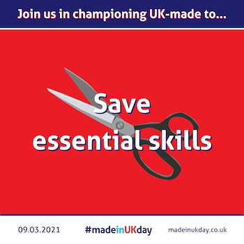 Buying UK made products saves skilled jobs - made in uk day
